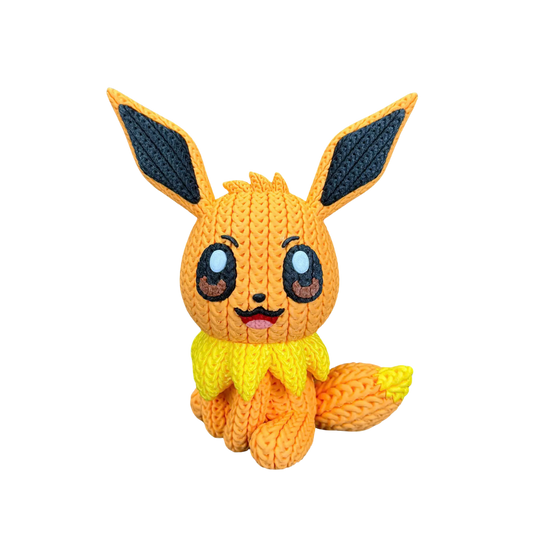 Pokemon Eevee Knitted Crochet