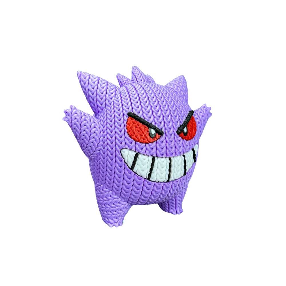 Pokemon Gengar Knitted Crochet
