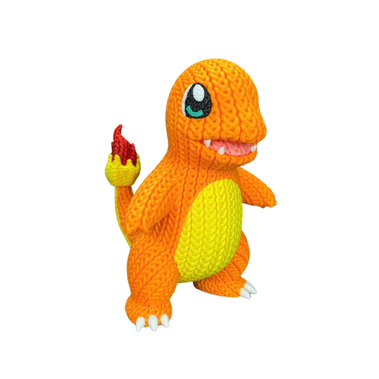 Pokemon Charmander Knitted - Crochet