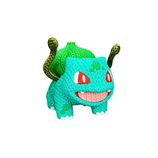 Pokemon Bulbasaur Knitted - Crochet