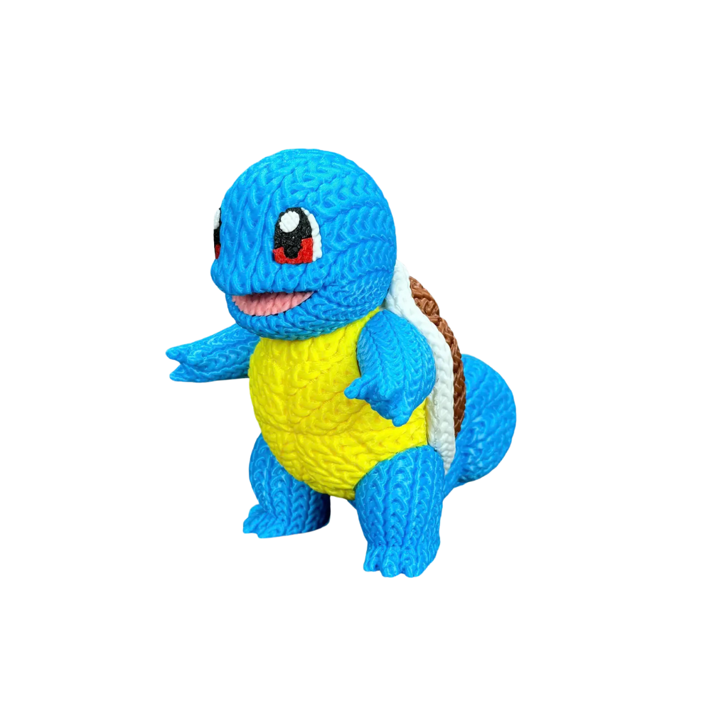 Pokemon Squirtle Knitted - Crochet