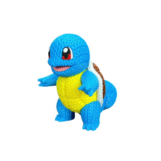 Pokemon Squirtle Knitted - Crochet
