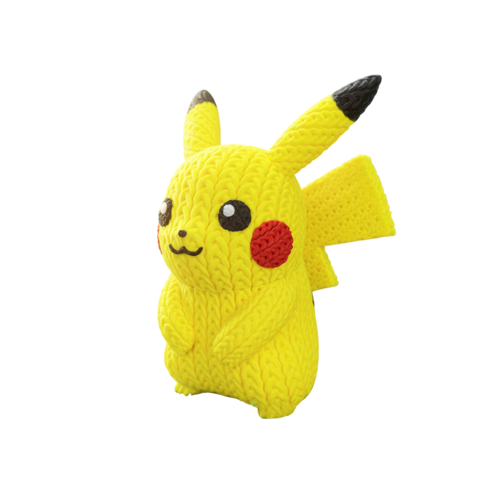 Pokemon Pikachu Knitted - Crochet