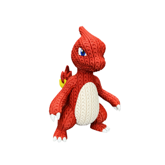 Pokemon Charmeleon Knitted - Crochet