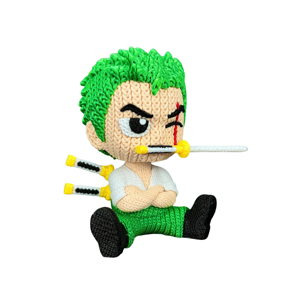 One Piece Zoro Knitted - Crochet
