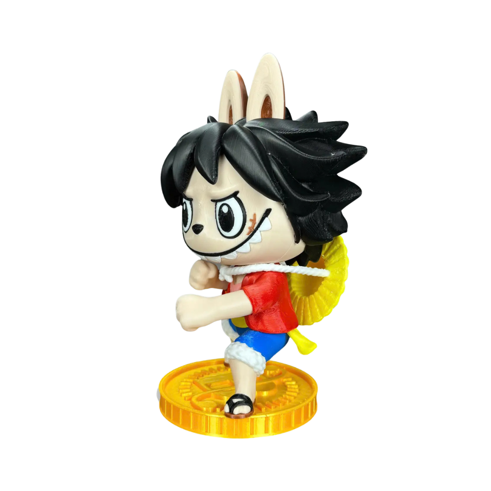 8" Labubu Luffy Base Form