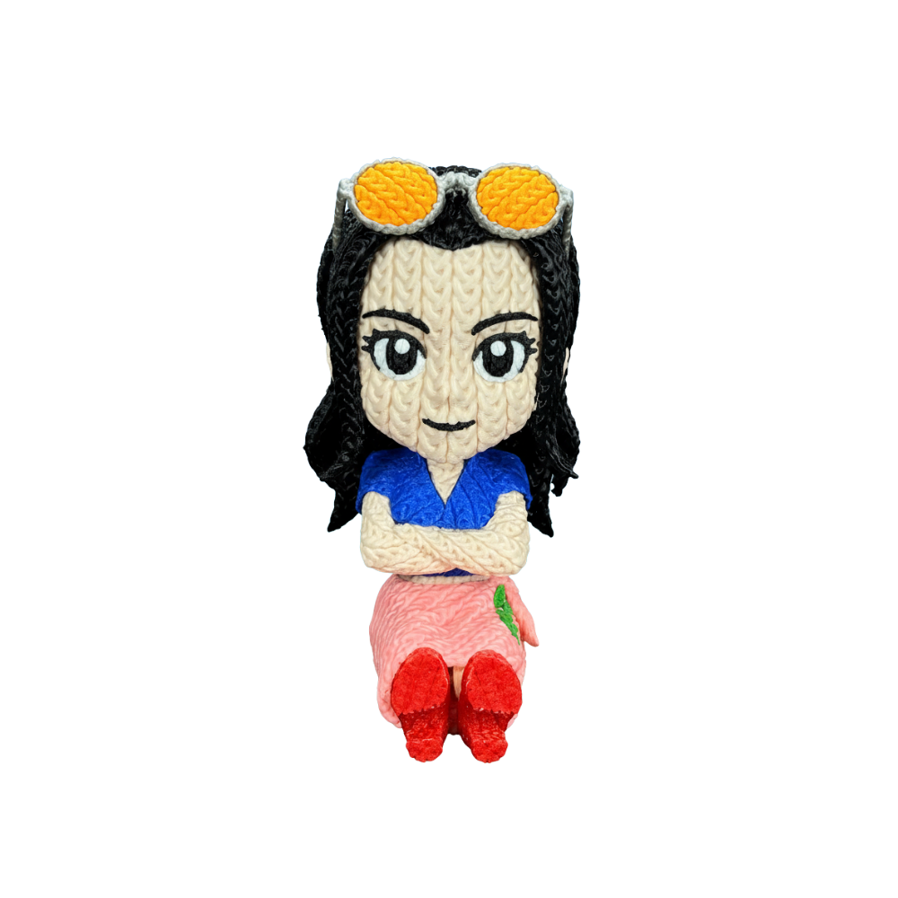 One Piece Nico Robin Knitted - Crochet