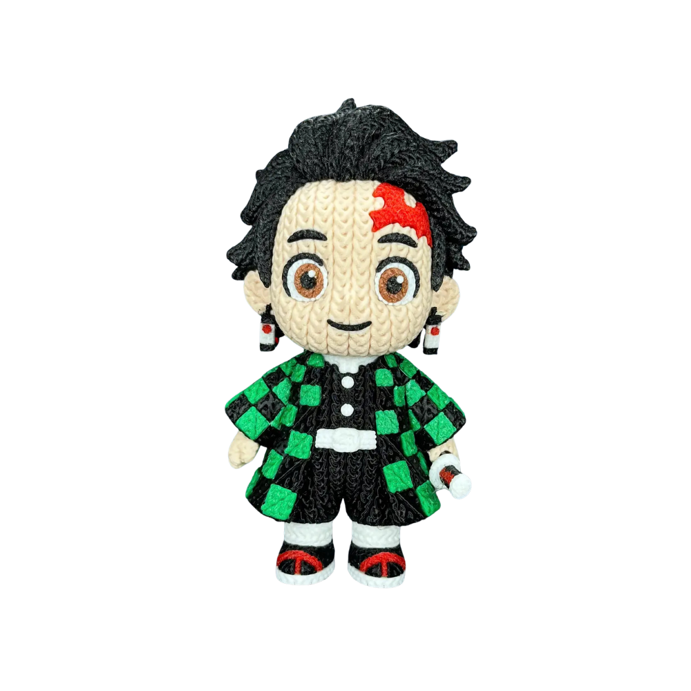 Demon Slayer Tanjiro Knitted - Crochet
