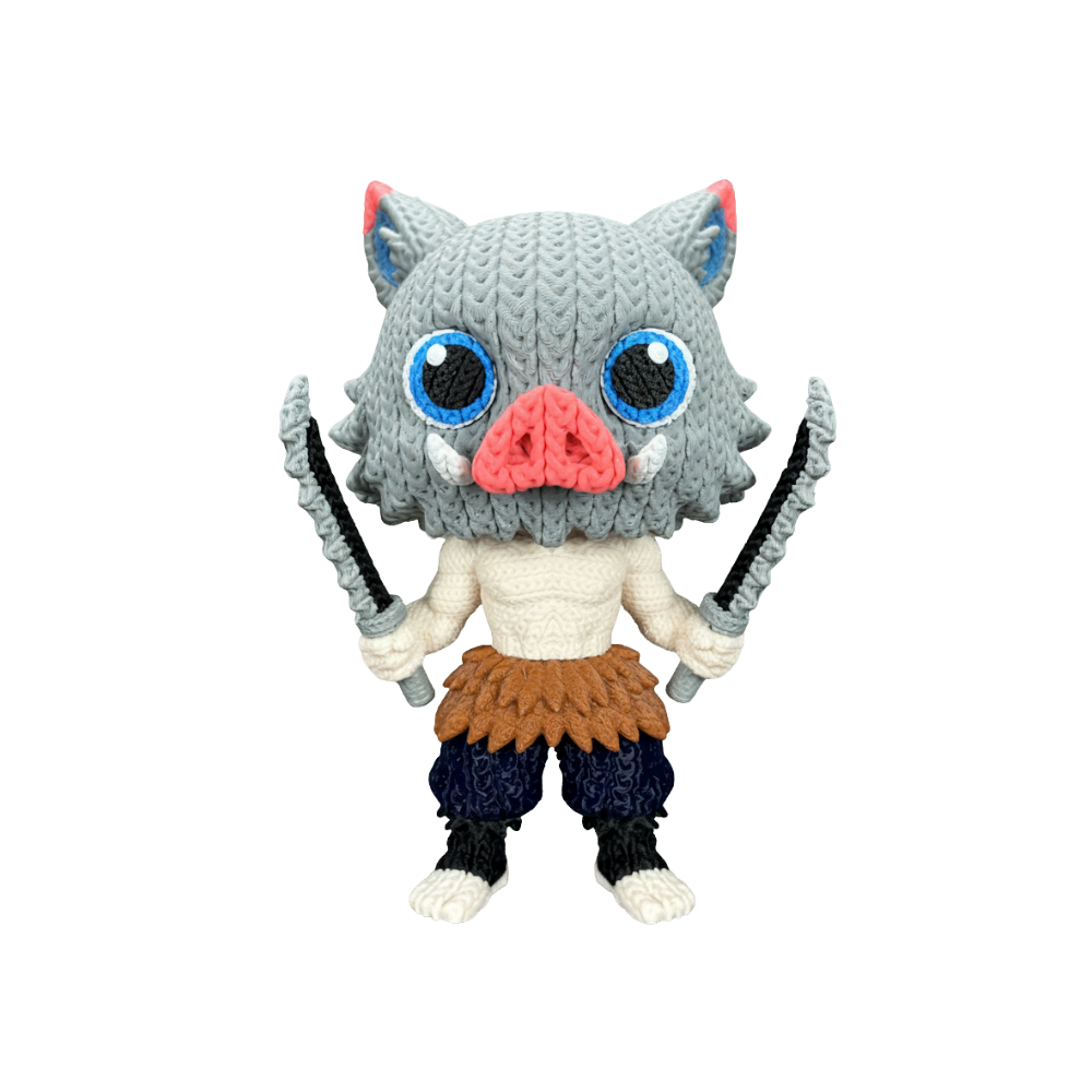 Demon Slayer Inosuke Knitted - Crochet