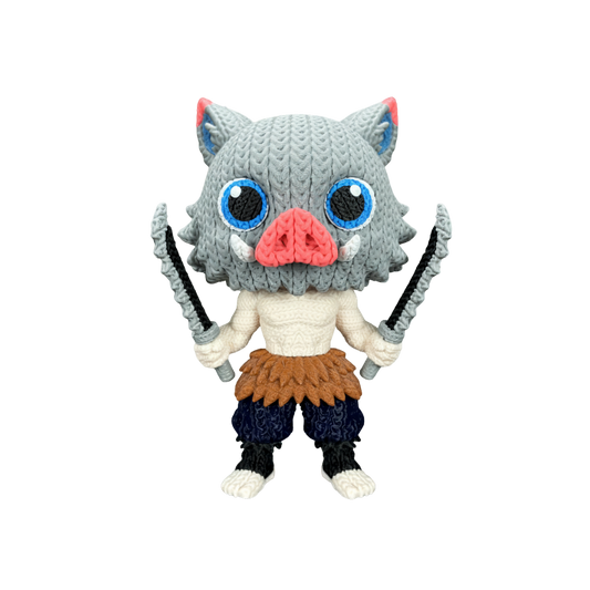 Demon Slayer Inosuke Knitted - Crochet