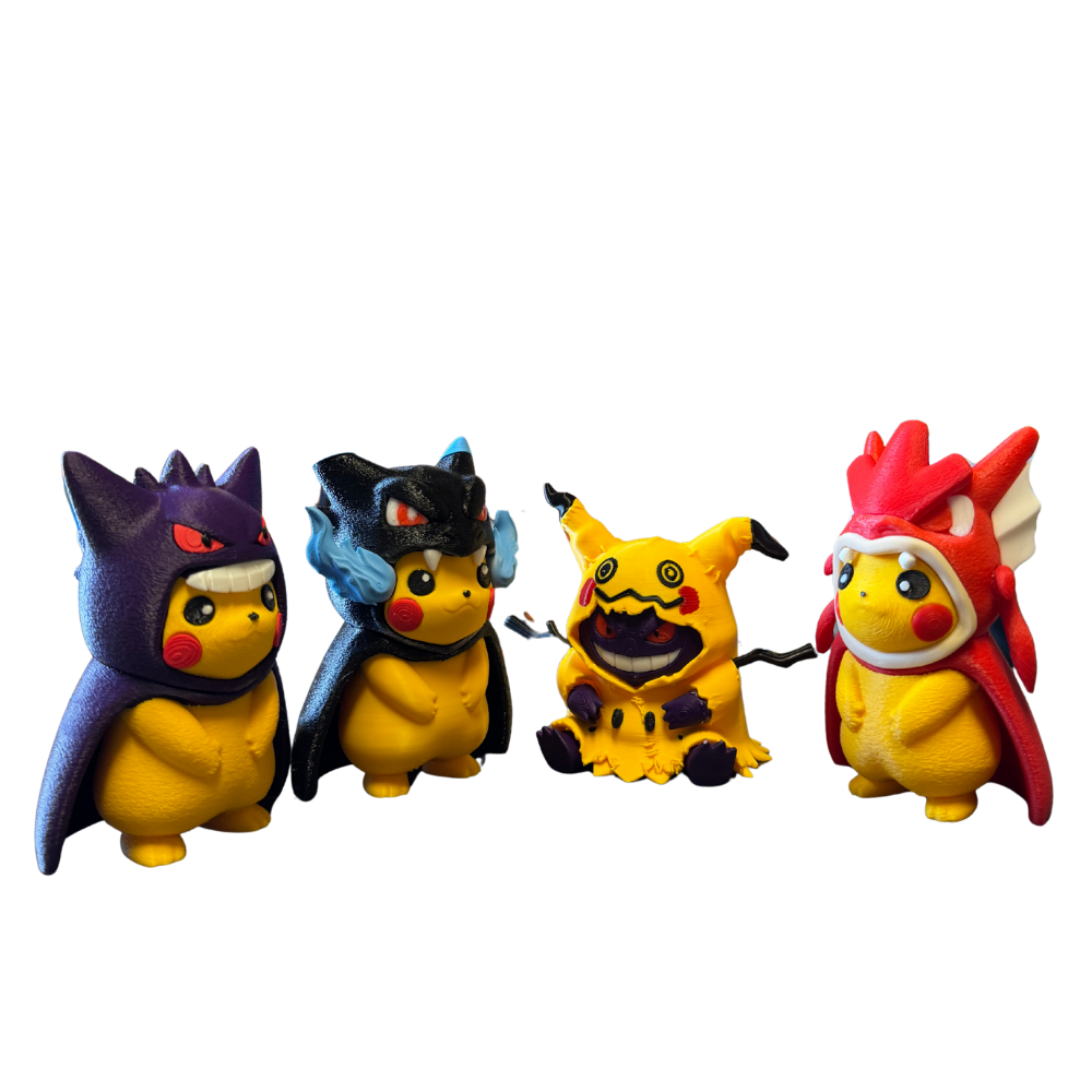 3" Pikachu Mini Poncho Series