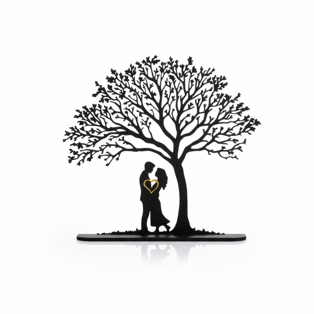 Couple Under Tree Valentine's Day Decor