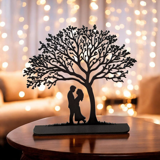 Couple Under Tree Valentine's Day Decor