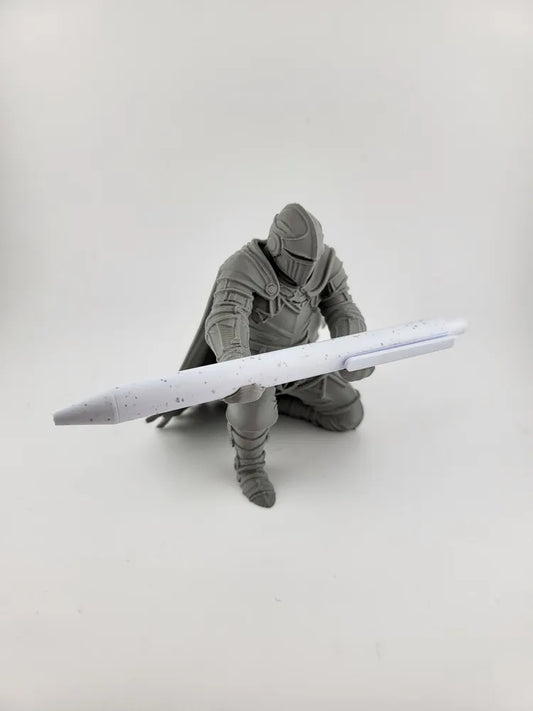 Knight Pen Holder Medieval Warrior Desk Organizer