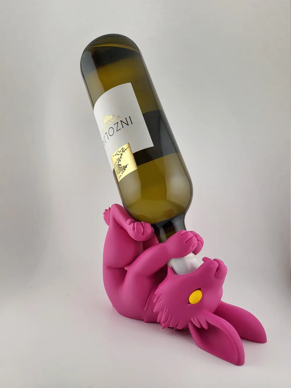Wine Bottle Holder Bunny Stand rack bottiglia