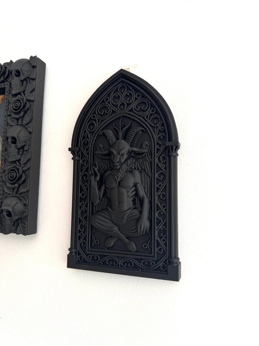 Cathedral Baphomet Wall Frame
