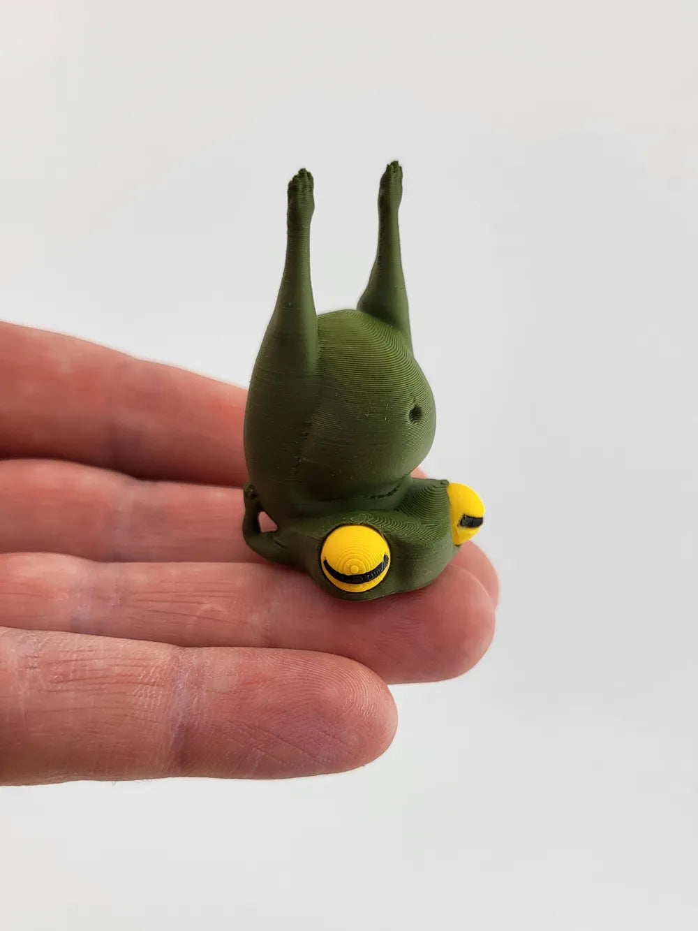 Zen Frog – Inverted Headstand Pose Cute Desk Decor
