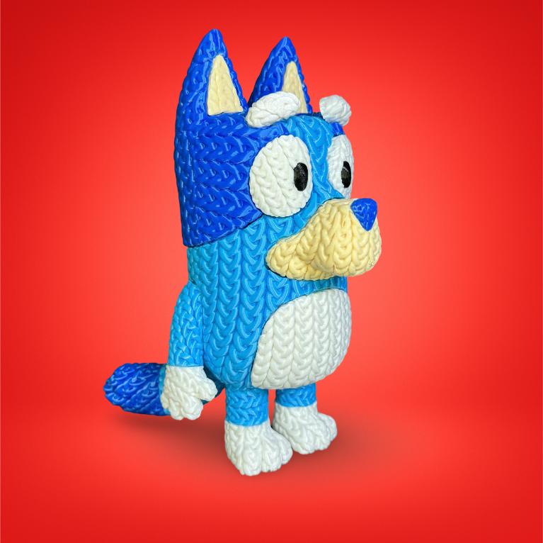 Bluey Knitted - Crochet