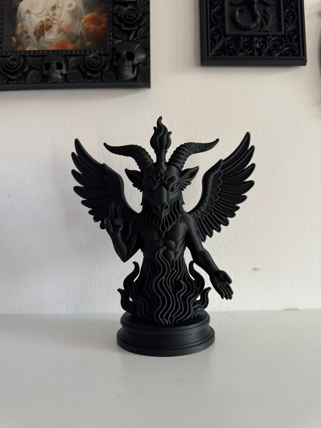 Baphomet Winged Figure