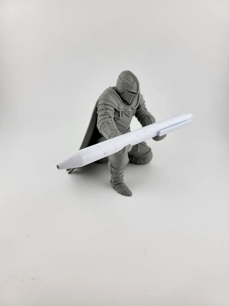 Knight Pen Holder Medieval Warrior Desk Organizer