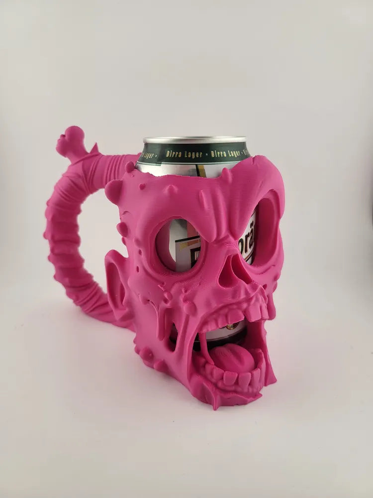 Skull Can Holder Handle Style Drink Grip holder
