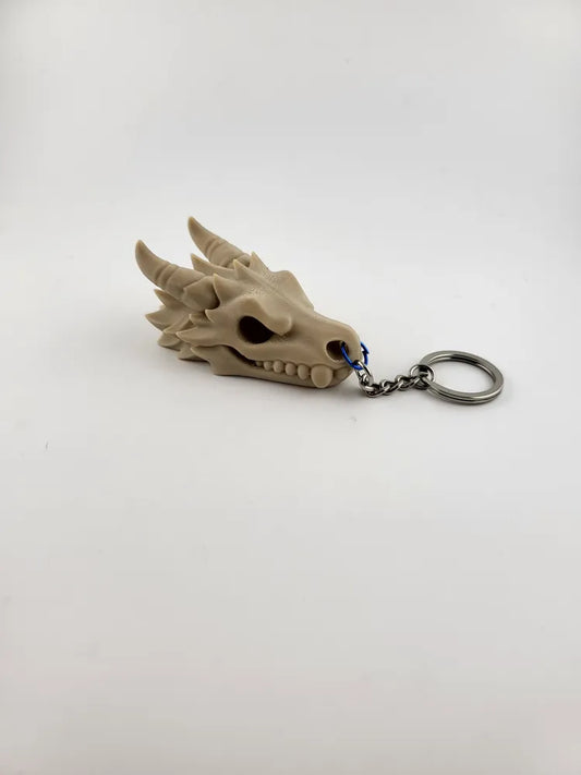Dragon Skull Keychain