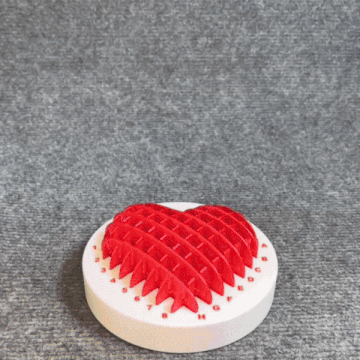 Heart Morf Worm Fidget Toy Puzzle