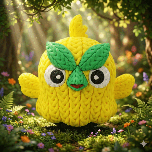 Pokemon Browt Knitted - Crochet