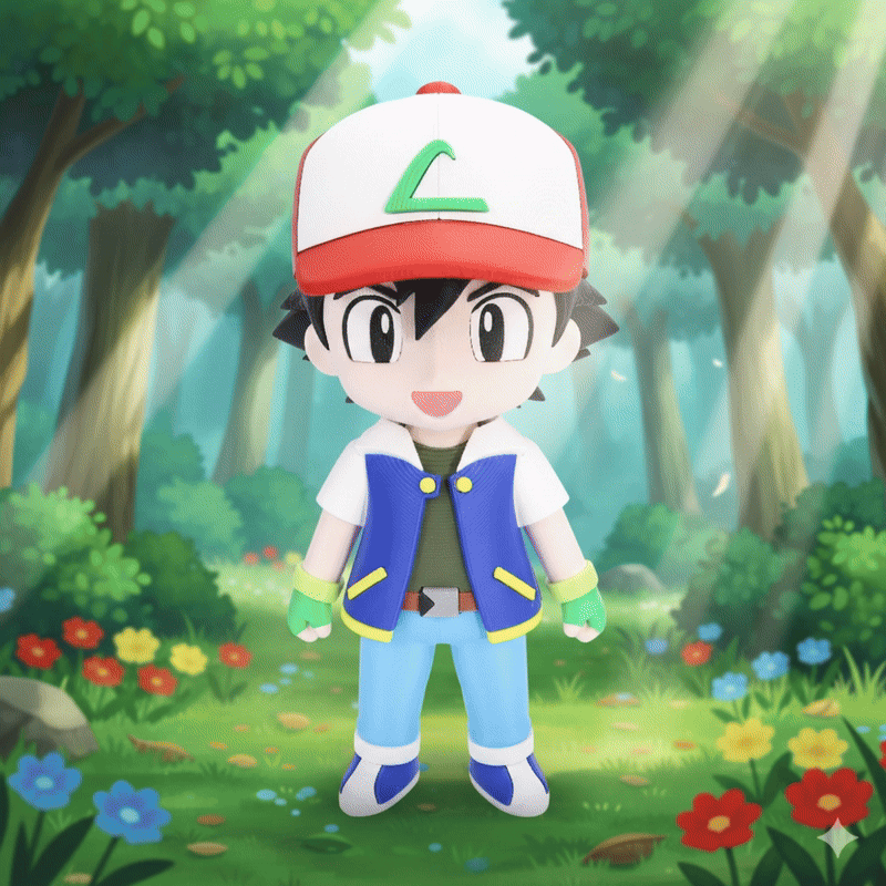 Pokemon Ash Ketchum (Satoshi)