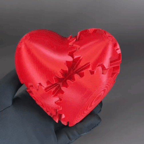 Heart Gear Fidget Toy