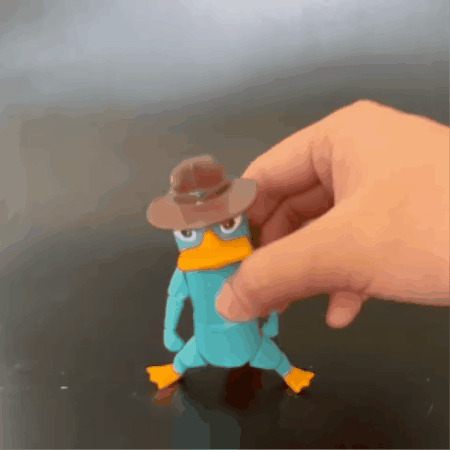 Perry The Platypus Flexible Articulated