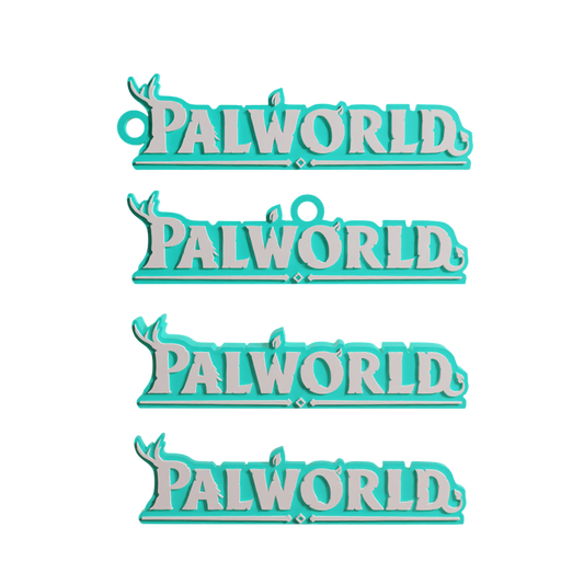 Palworld Logo & Keychain