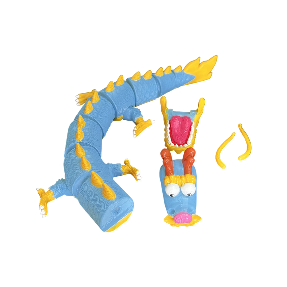 Articulated Cute Fat Dragon Flexible