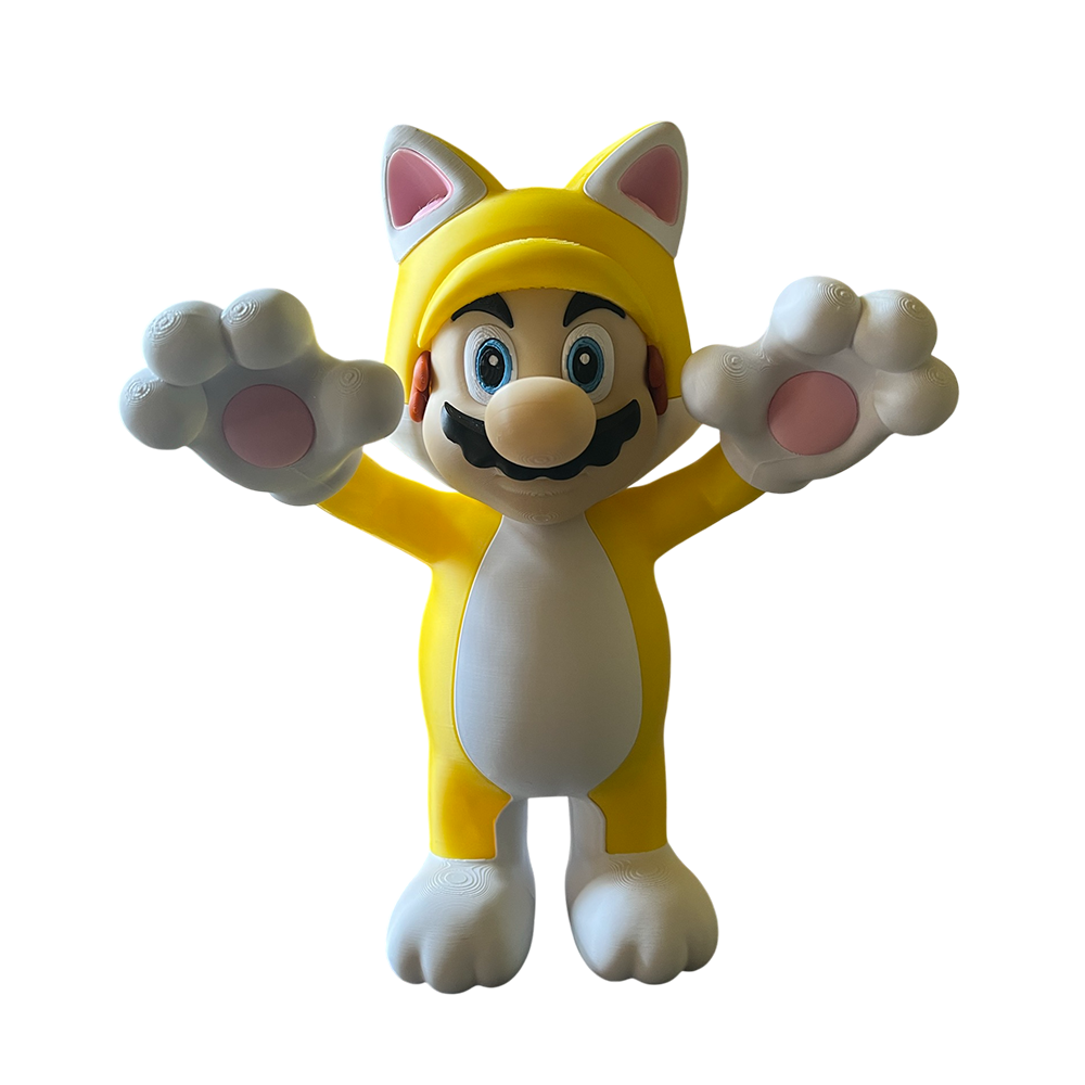 8" Cat Mario