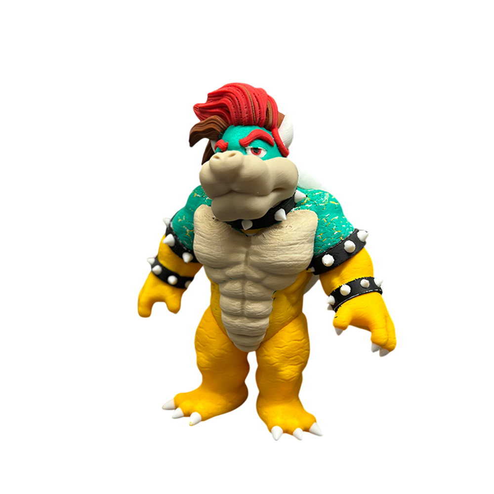 8" Bowser King Koopa Chad Look