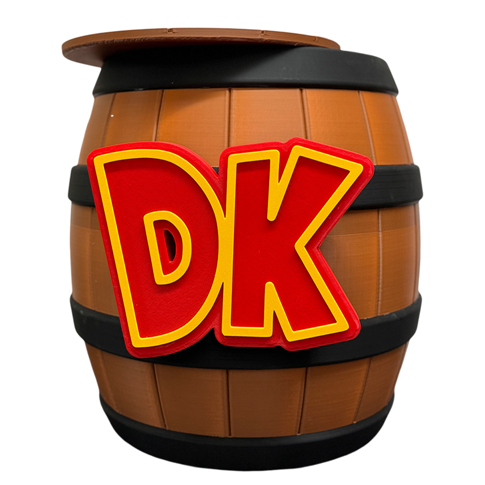 Donkey Kong - 17" DK Barrel w/ Lid Super-Sized