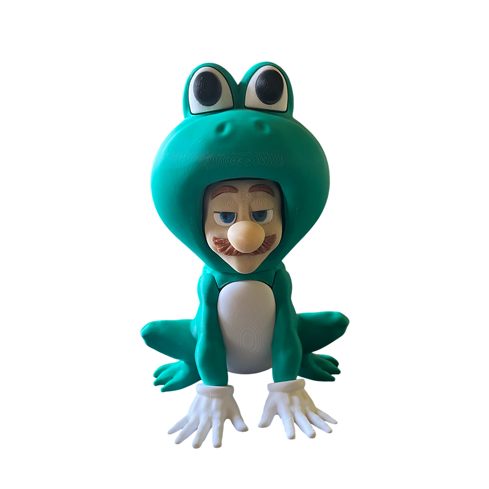 8" Frog Suit Luigi