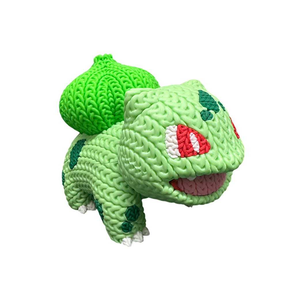 Pokemon Generation I - 8" Bulbasaur Knitted - Crochet