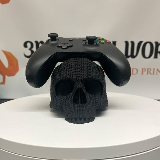 4" Crochet Skull Universal Controller Holder