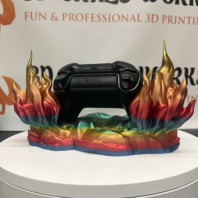 6" Flame Xbox Controller Holder