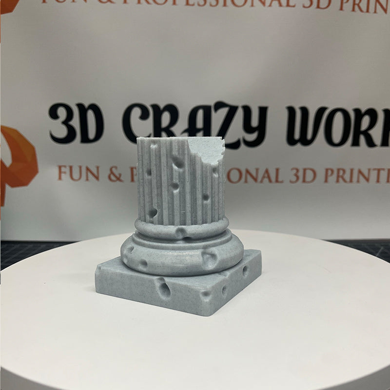 4" Marble Pillar Controller Stand