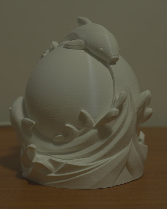 Twin Fish Sphere – Table Lam