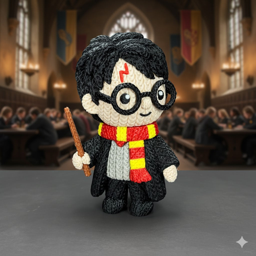 Harry Potter Series Harry Potter Knitted - Crochet