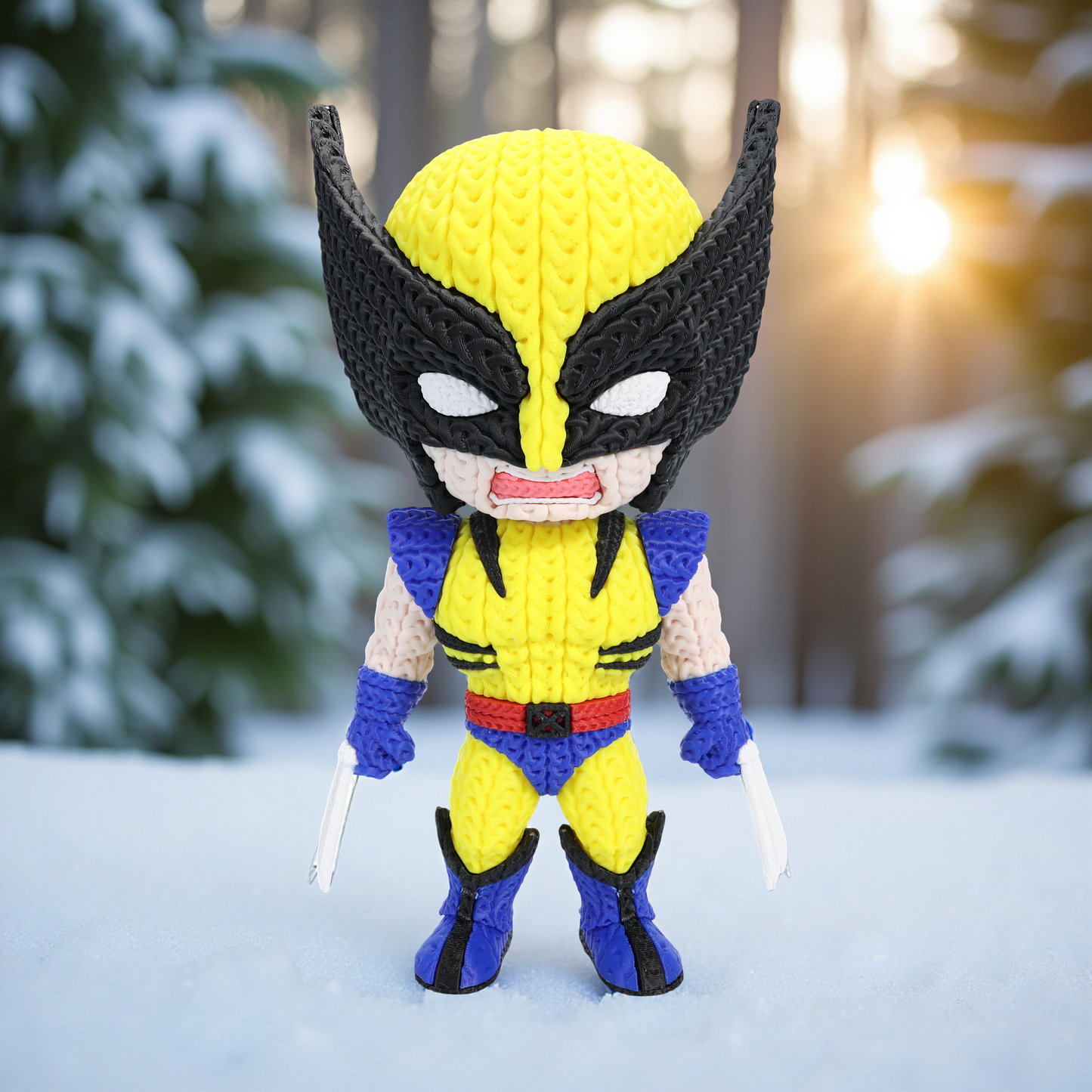 X-Men Wolverine Knitted - Crochet