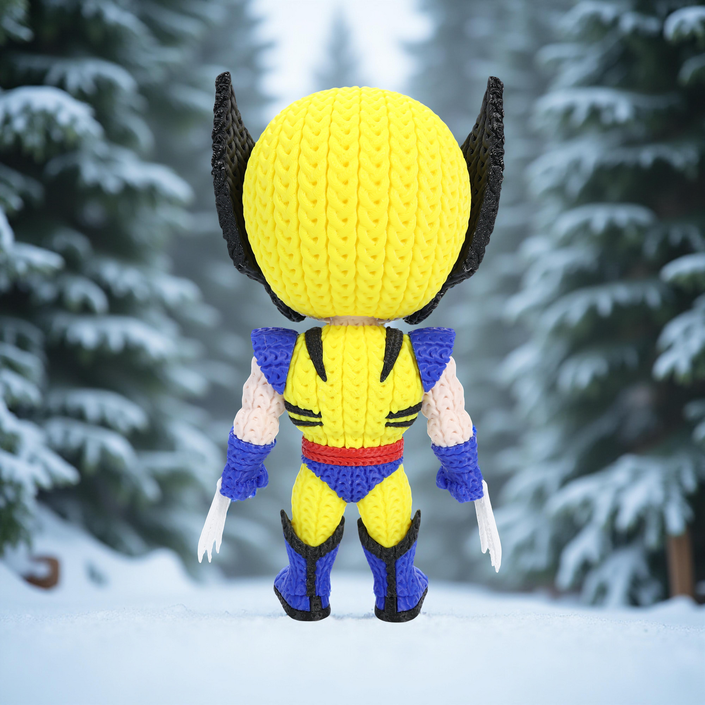 X-Men Wolverine Knitted - Crochet