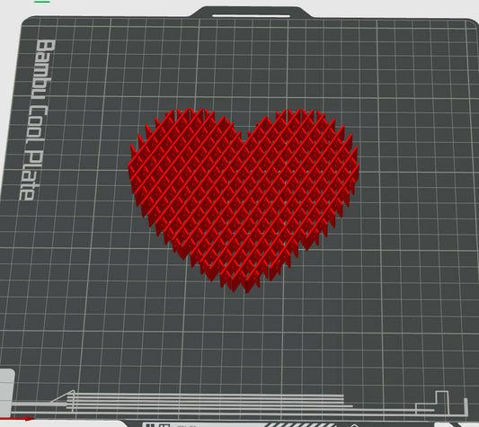 Morf Worm Fidget Toy - Heart