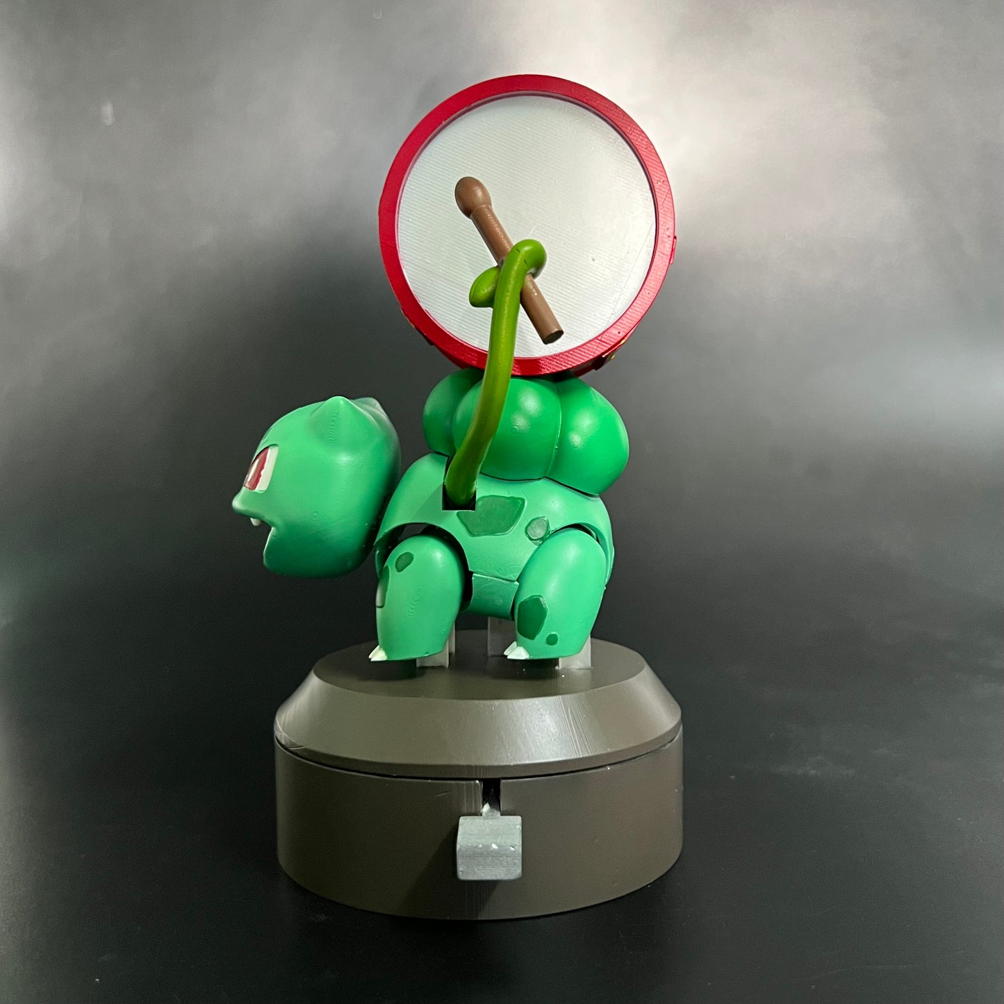 Pokemon Bulbasaur Drum Automata Flexible Articulated