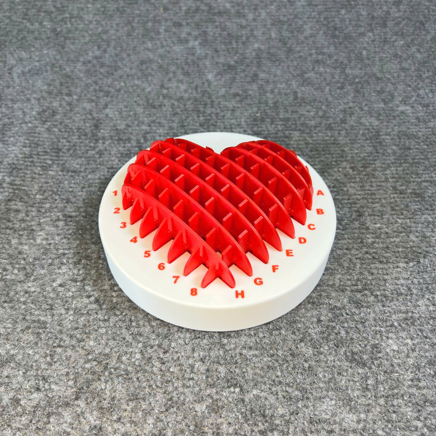 Heart Morf Worm Fidget Toy Puzzle