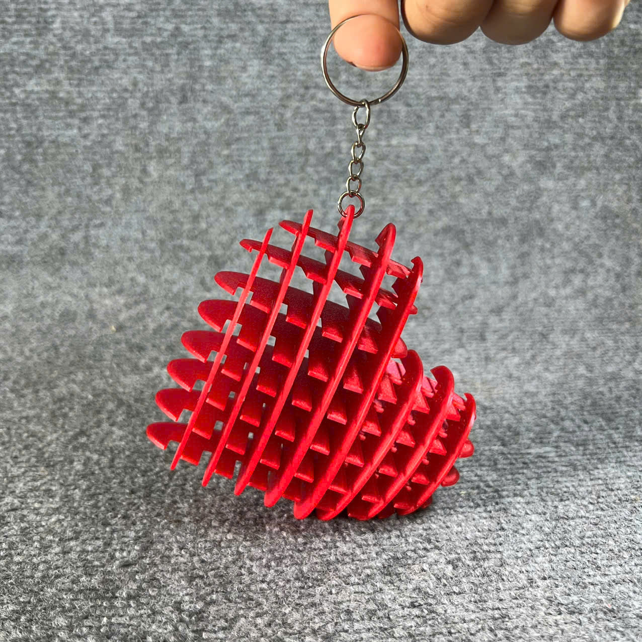 Heart Morf Worm Fidget Toy Puzzle